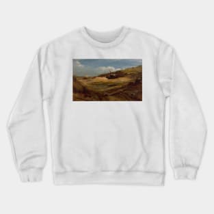 The Sand Pits, Hampstead Heath by John Linnell Crewneck Sweatshirt